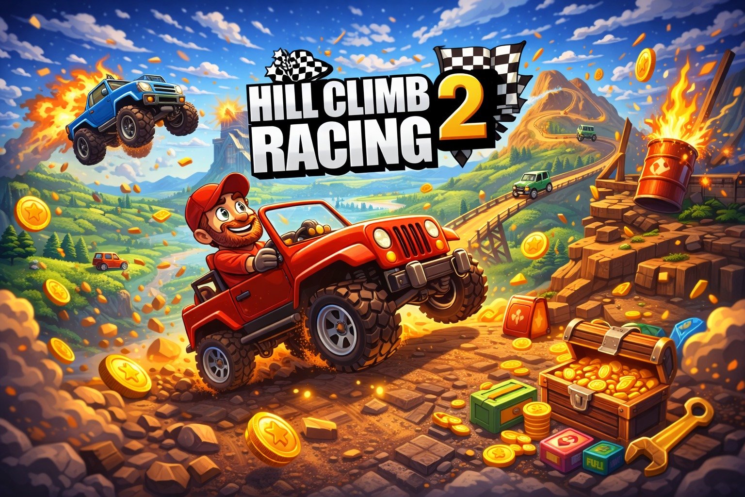 Hill Climb Racing 2 Physics